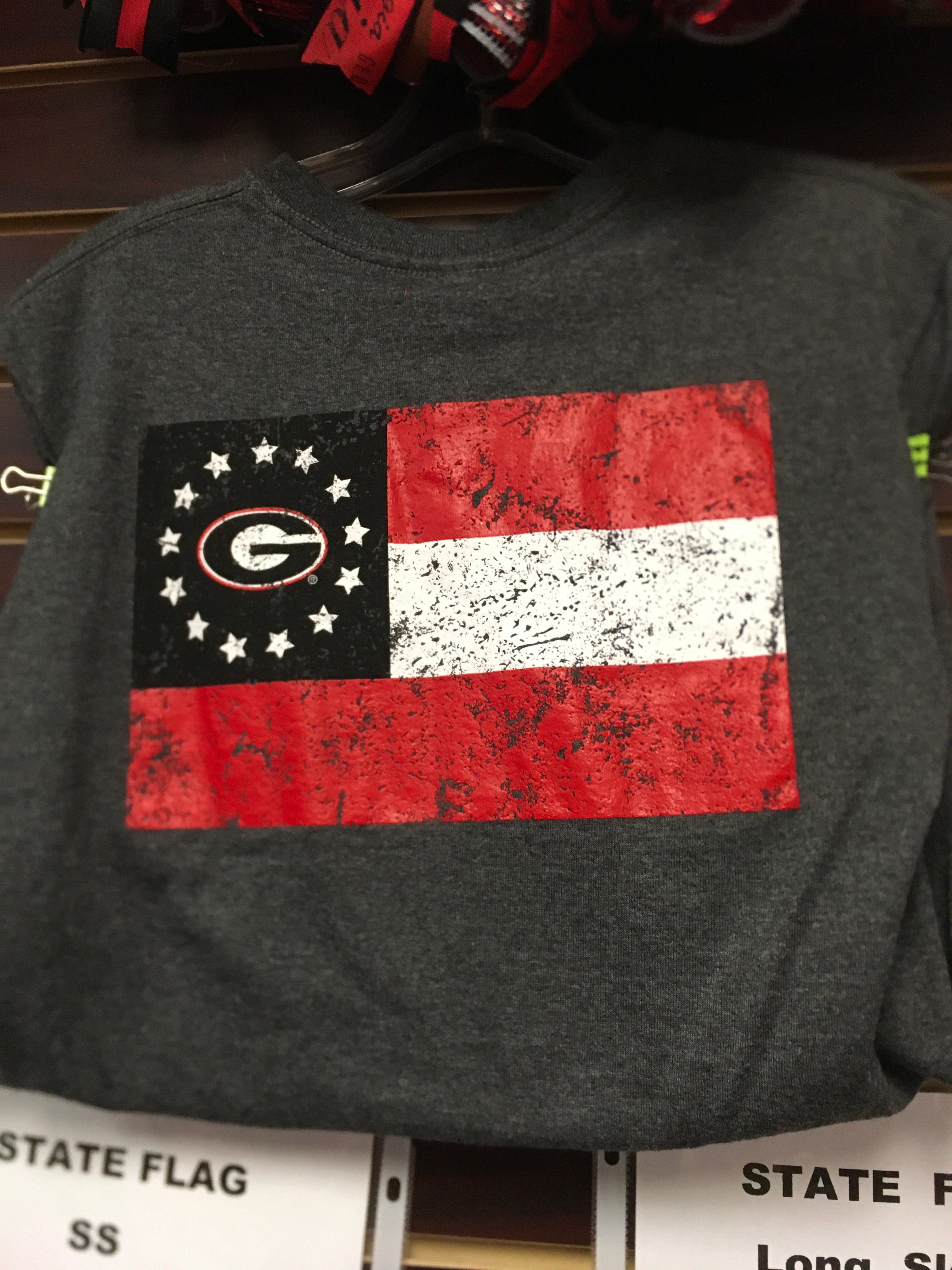Georgia State Flag Unisex Soft Shirt