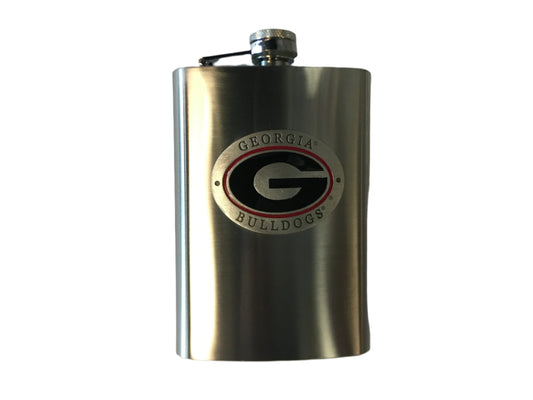 UGA Pewter Flask